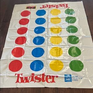 Twister Colorful Party Game Mat